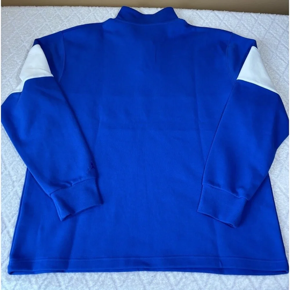 NWT Jordan Sport Dri Fit  1/4 Zip Golf Fleece Pullover Lightweight Size L   $100